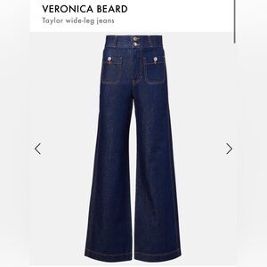 Veronica Beard Taylor high waist jean